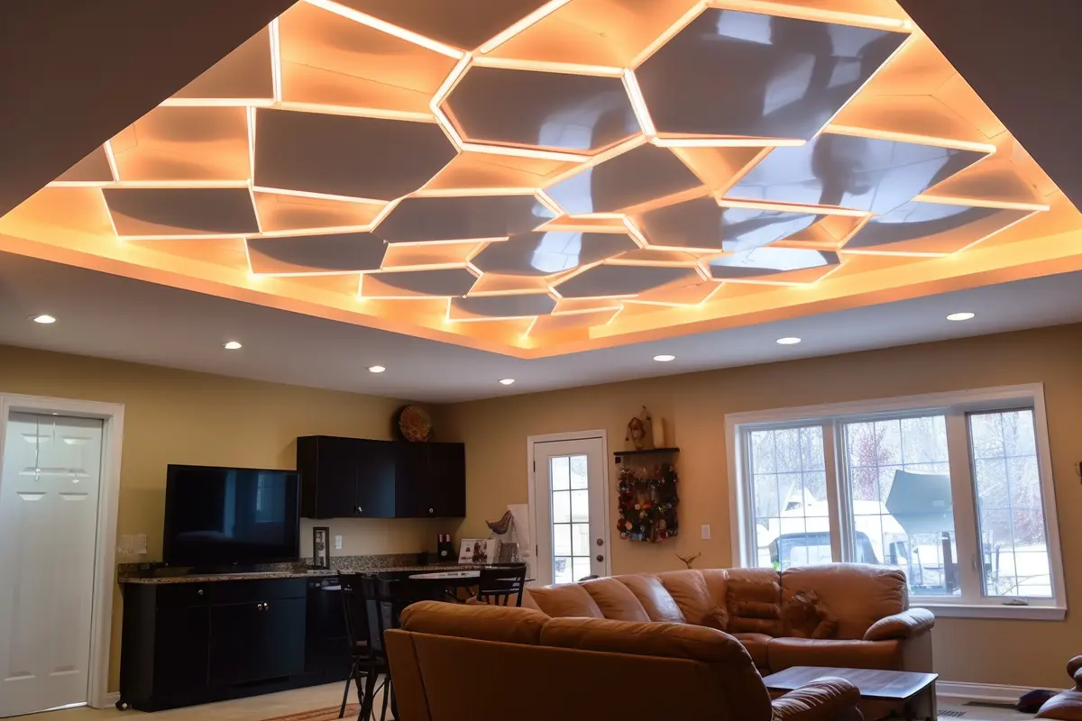 Top False Ceiling (P.O.P) Installation in Dubai