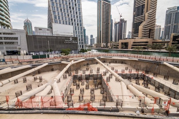 basement construction Dubai