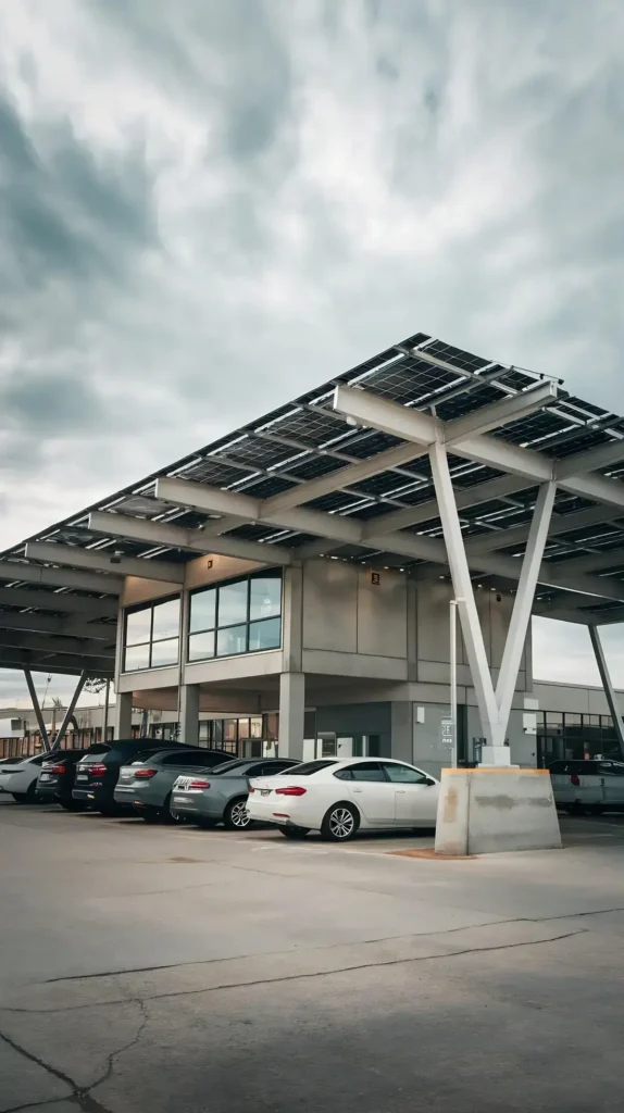 Car parking shade work Dubai