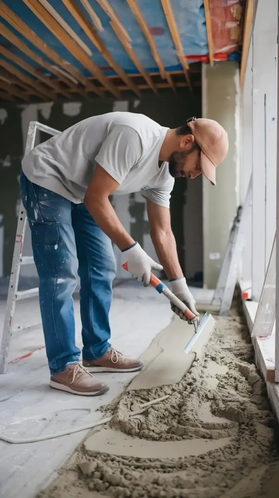 Screeding Concrete Services in Dubai